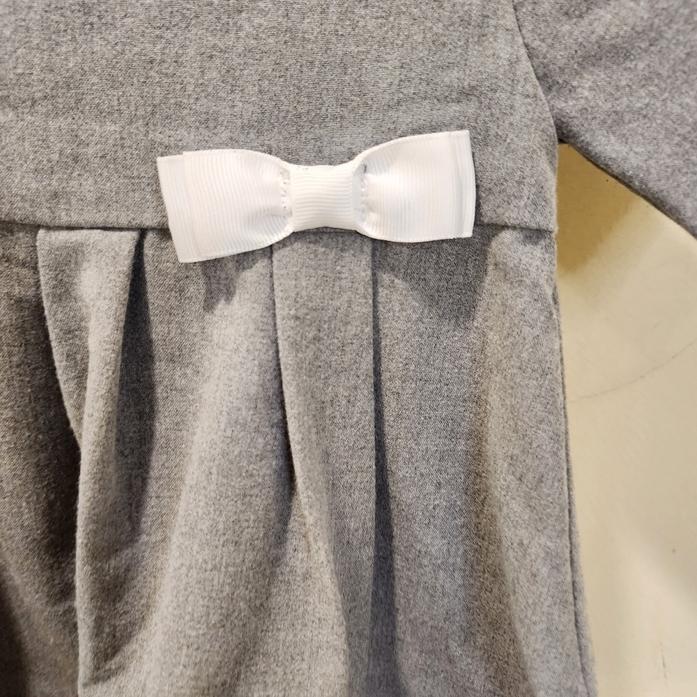 TAHARI  gray Baby girls dress size 2t - Picture 3 of 14
